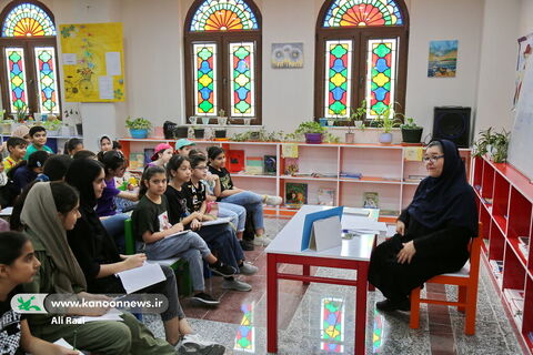 آشنایی کودکان و نوجوانان بوشهری با داستانک نویسی