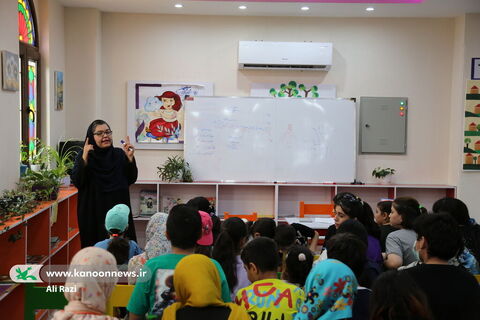 آشنایی کودکان و نوجوانان بوشهری با داستانک نویسی