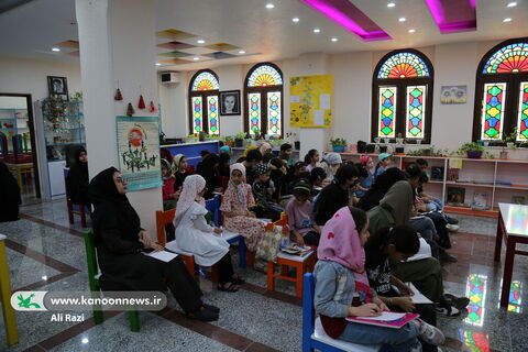 آشنایی کودکان و نوجوانان بوشهری با داستانک نویسی