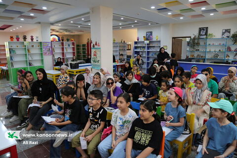 آشنایی کودکان و نوجوانان بوشهری با داستانک نویسی