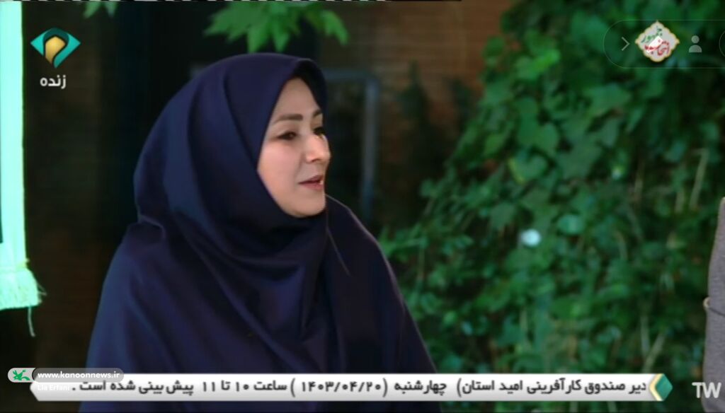 مربیان کانون در برنامه شب شرقی