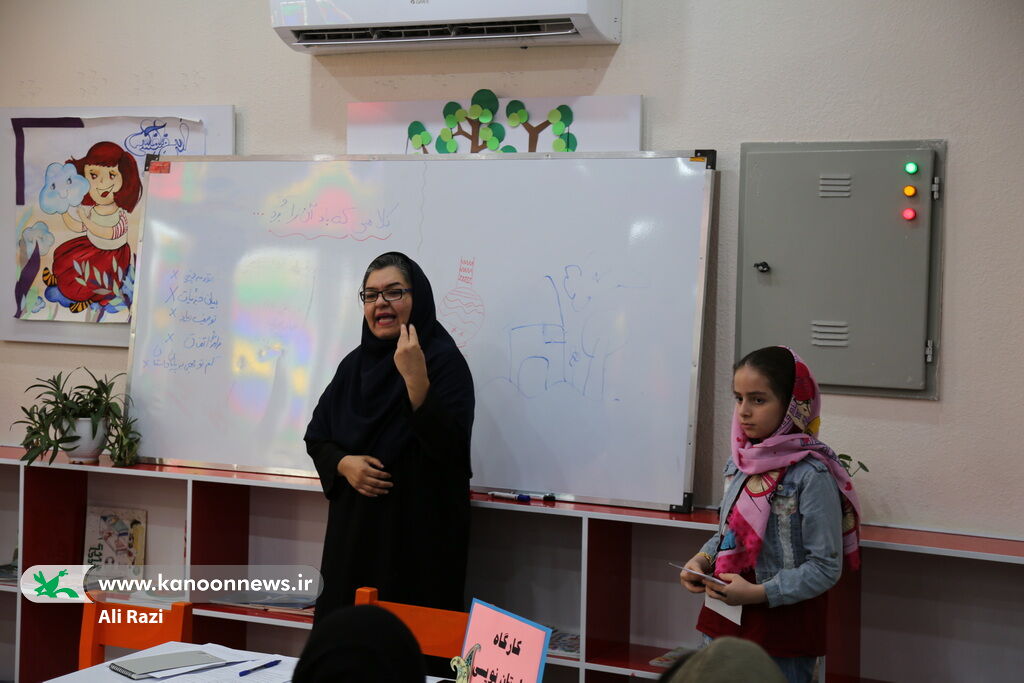 آشنایی کودکان و نوجوانان بوشهری با داستانک نویسی