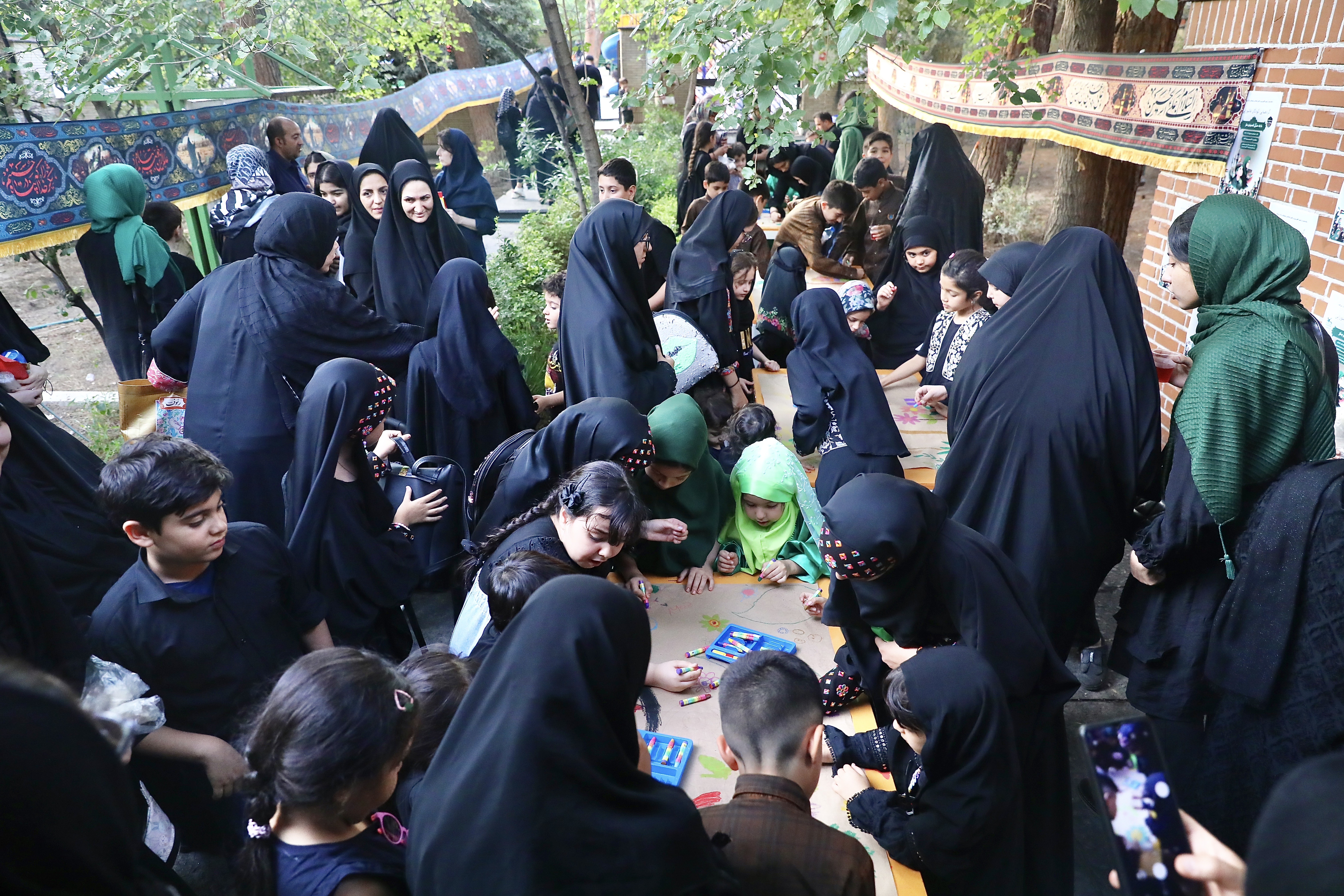 میهمانان کوچک امام حسین(ع) در کانون شماره ۲۲ تهران گردهم آمدند