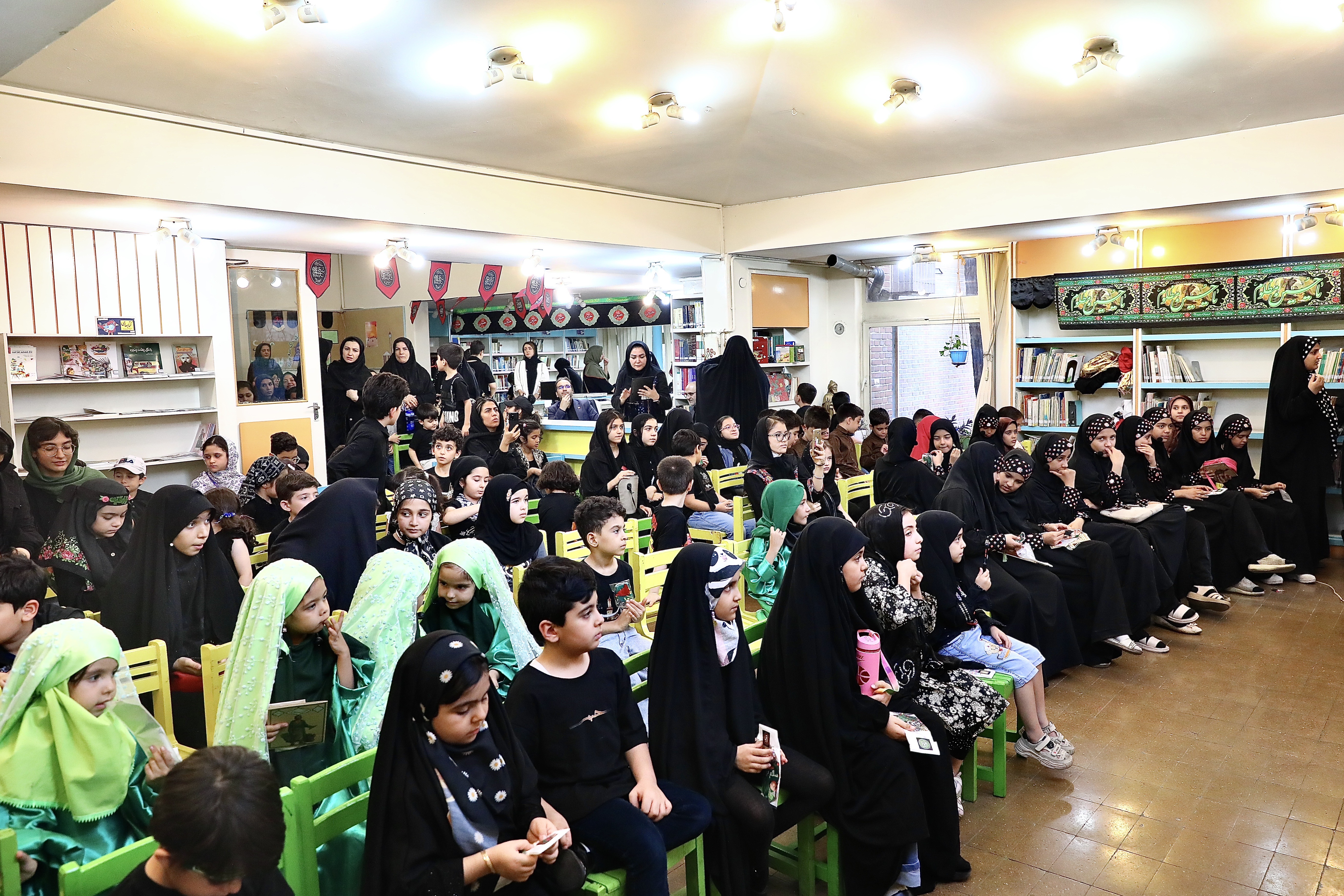 میهمانان کوچک امام حسین(ع) در کانون شماره ۲۲ تهران گردهم آمدند