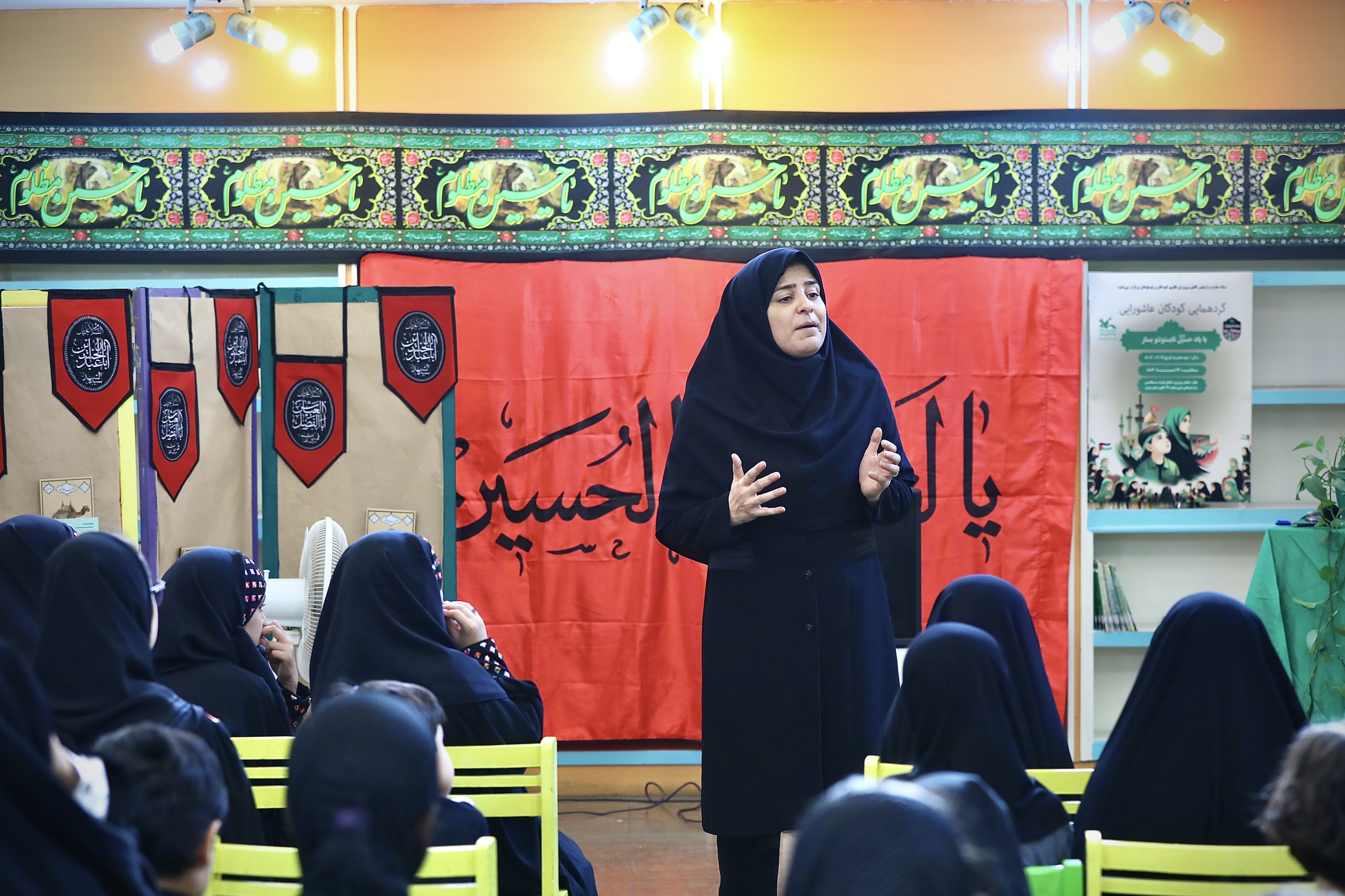 میهمانان کوچک امام حسین(ع) در کانون شماره ۲۲ تهران گردهم آمدند