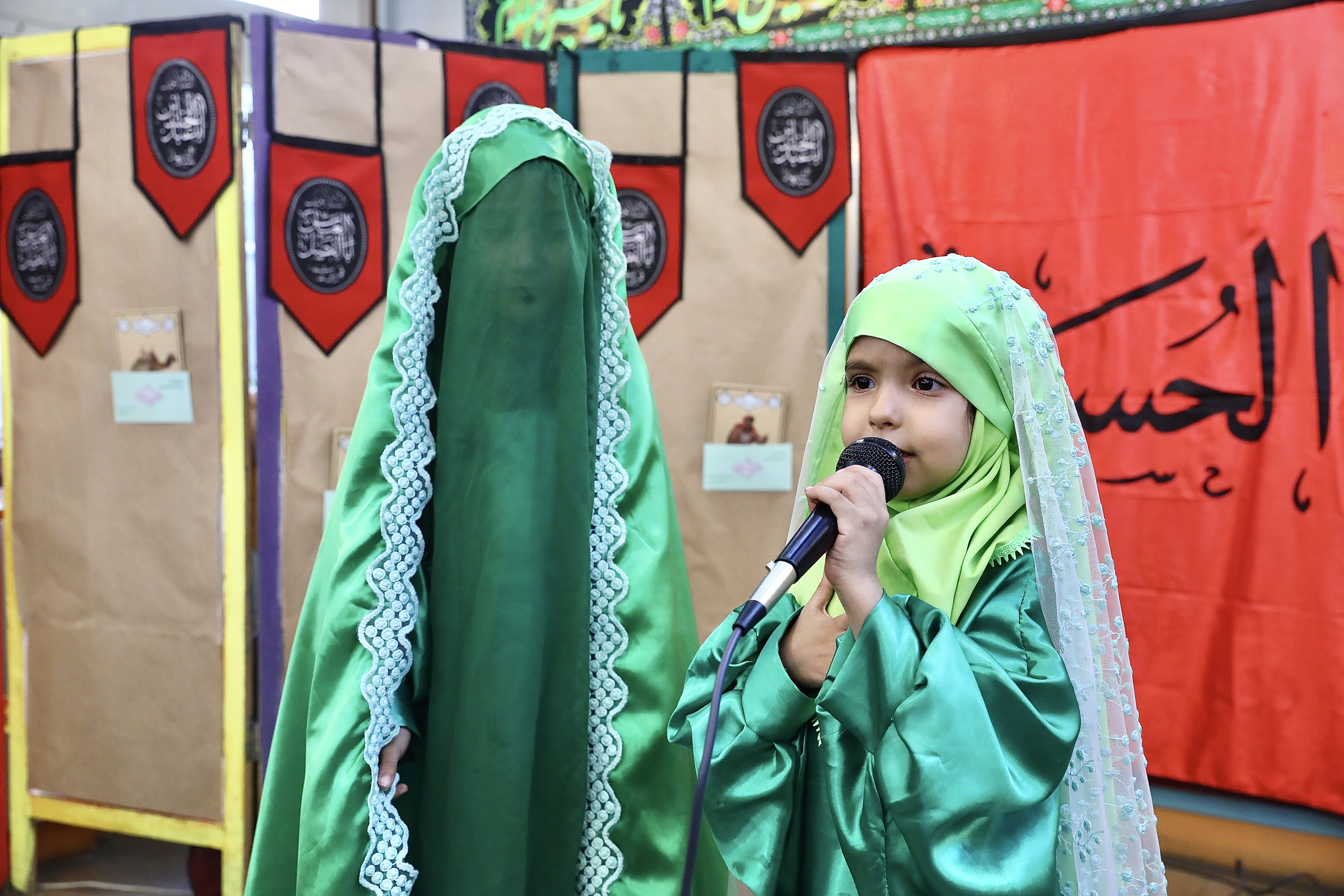 میهمانان کوچک امام حسین(ع) در کانون شماره ۲۲ تهران گردهم آمدند