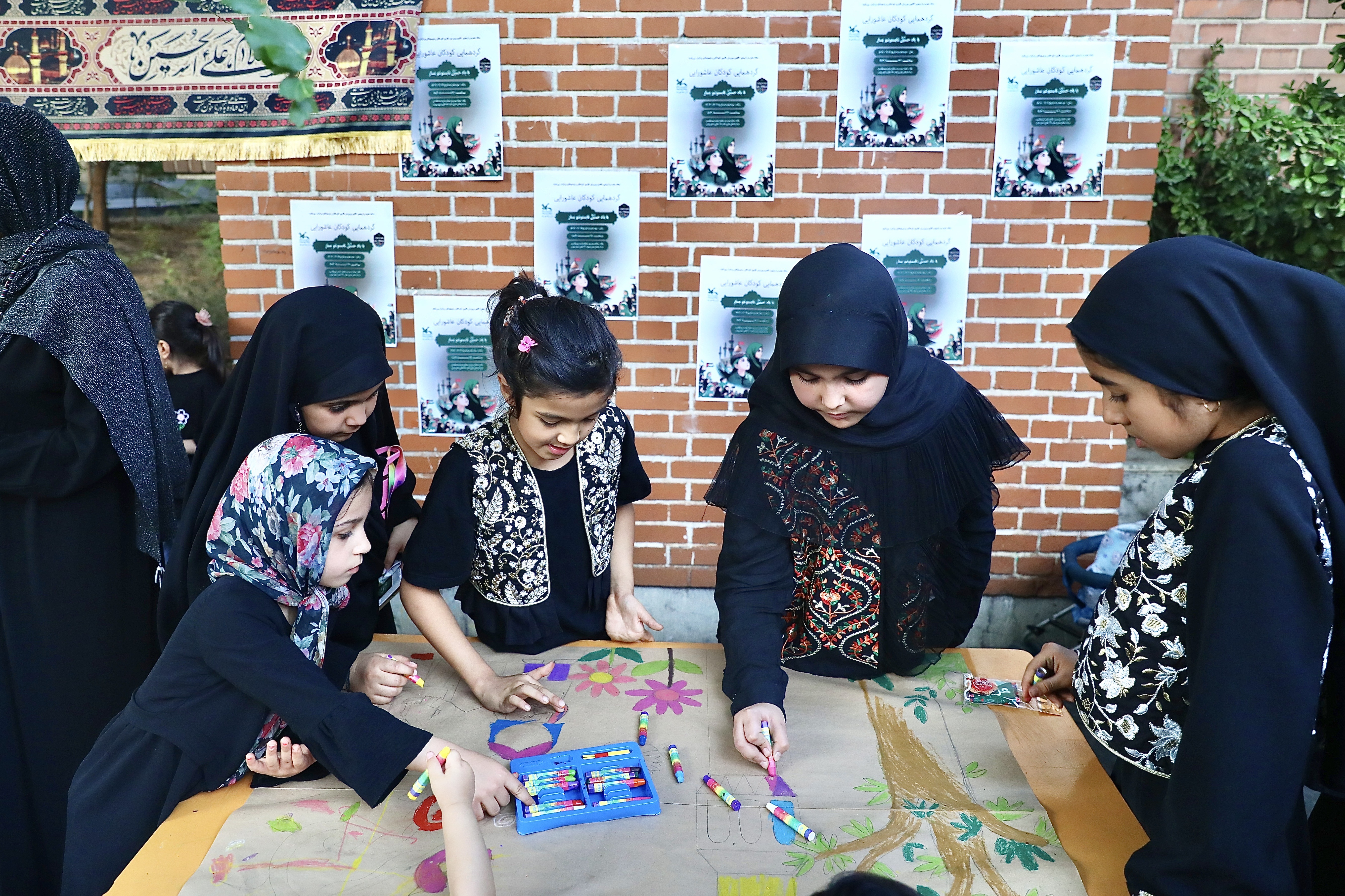 میهمانان کوچک امام حسین(ع) در کانون شماره ۲۲ تهران گردهم آمدند