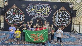 کودکان عاشورایی/ مهمانان کوچک امام حسین ( ع ) درکانون پرورش فکری استان اصفهان