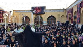 تجمع باشکوه کودکان عاشورایی در کرمانشاه