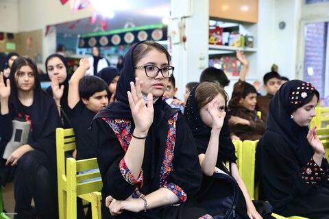 برگزاری گردهمایی کودکان عاشورایی در مرکز شماره ۲۲ کانون تهران