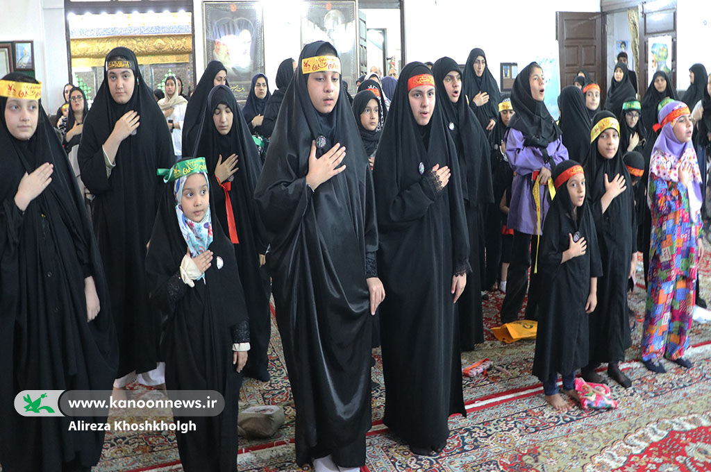 تجلی شور و شعور حسینی در گردهمآیی کودکان عاشورایی