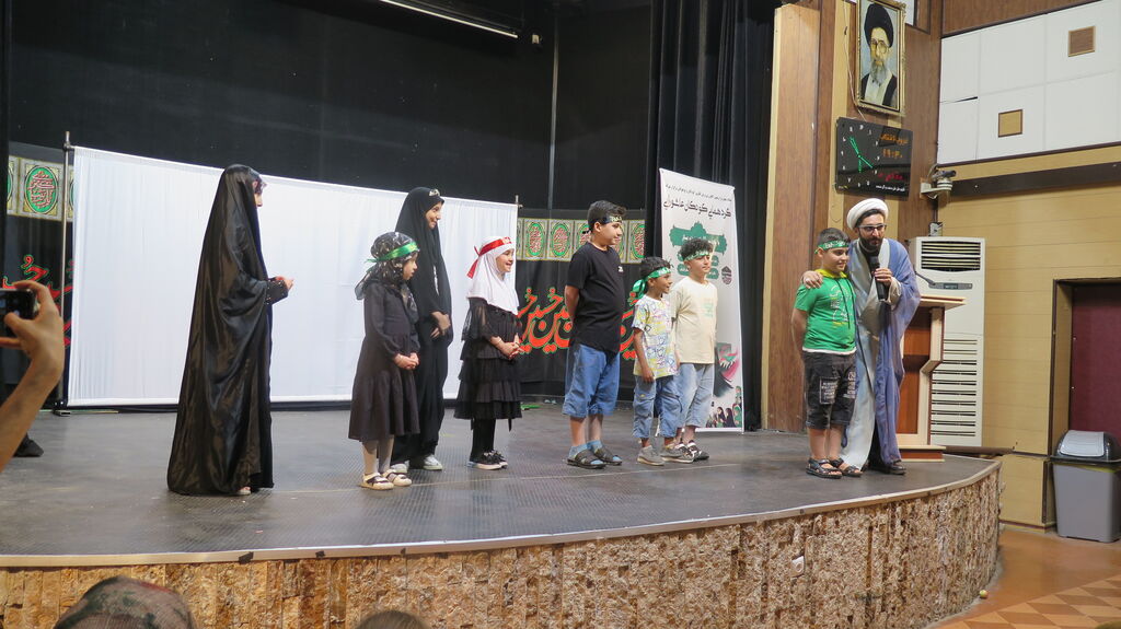 مهمانان کوچک امام حسین در کانون پرورش فکری استان قزوین گرد هم آمدند