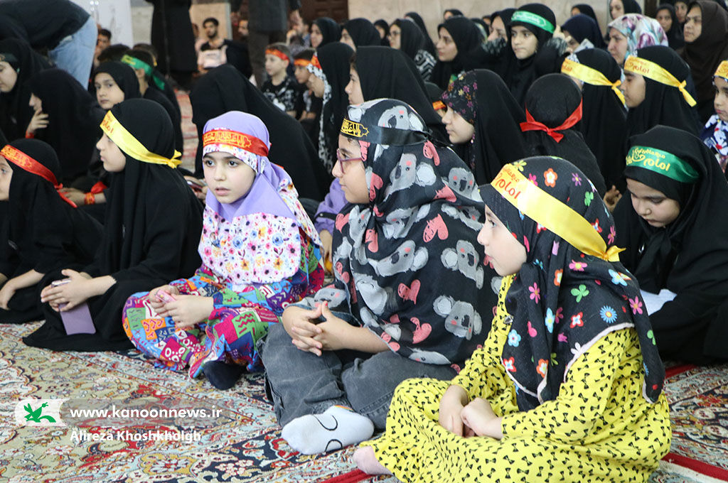 تجلی شور و شعور حسینی در گردهمآیی کودکان عاشورایی