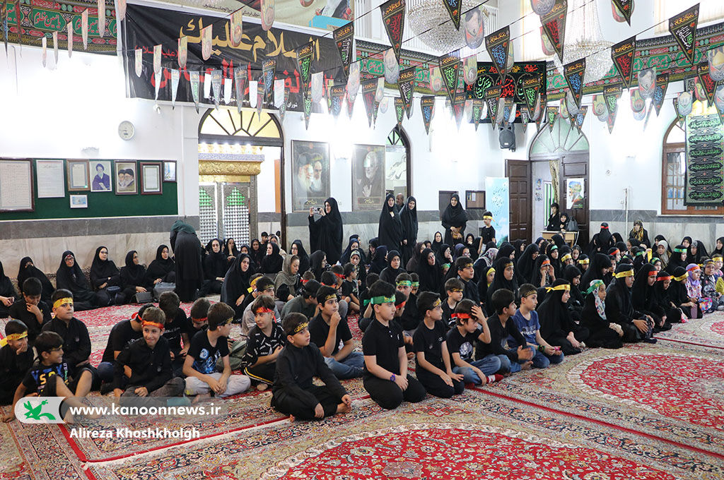 تجلی شور و شعور حسینی در گردهمآیی کودکان عاشورایی