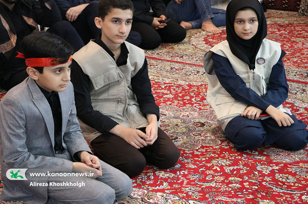 تجلی شور و شعور حسینی در گردهمآیی کودکان عاشورایی