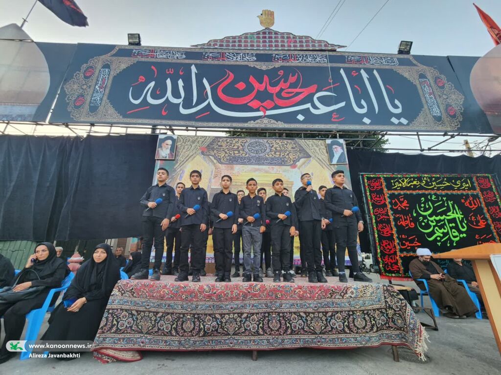 گردهمایی کودکان عاشواریی کانون همدان برگزار شد