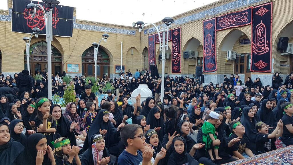سومین تجمع کودکان عاشورایی در کرمانشاه