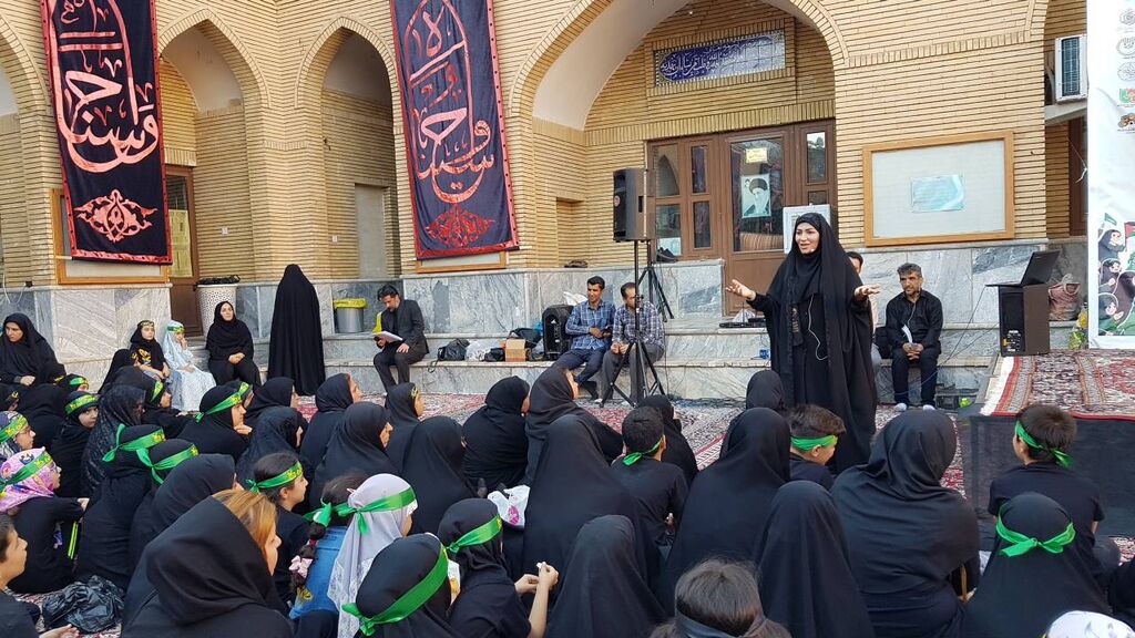 سومین تجمع کودکان عاشورایی در کرمانشاه