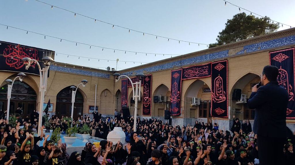 سومین تجمع کودکان عاشورایی در کرمانشاه
