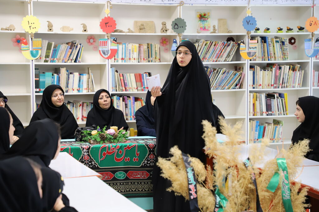 چایخانه ی دختران عاشورایی به یاد حضرت رقیه (س) در مرکز شماره ۱ ارومیه