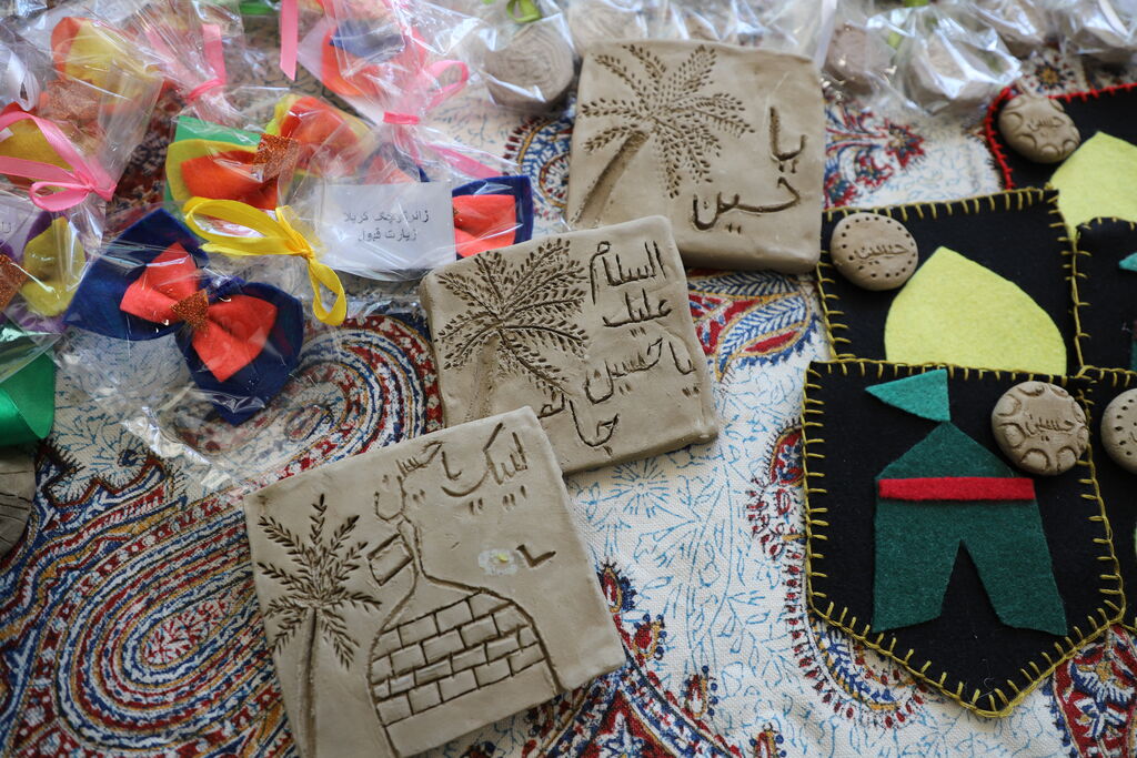 چایخانه ی دختران عاشورایی به یاد حضرت رقیه (س) در مرکز شماره ۱ ارومیه