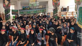 مهمانان کوچک امام حسین (ع) در کانون پرورش فکری لنده