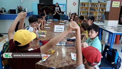 اعضای مراکز ابهر، قیدار، گرماب، ماهنشان مهمانان کوچک امام حسین(ع) شدند