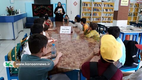 اعضای مراکز ابهر، قیدار، گرماب، ماهنشان مهمانان کوچک امام حسین(ع) شدند