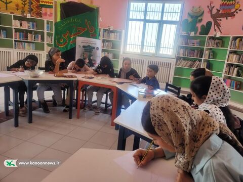 اعضای مراکز ابهر، قیدار، گرماب، ماهنشان مهمانان کوچک امام حسین(ع) شدند