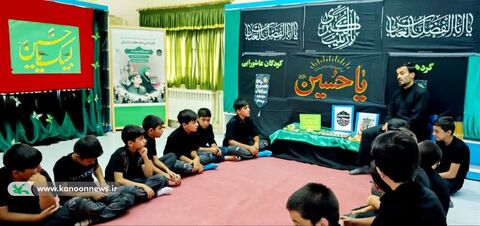 اعضای مراکز ابهر، قیدار، گرماب، ماهنشان مهمانان کوچک امام حسین(ع) شدند