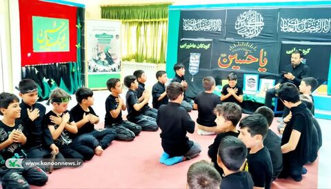 اعضای مراکز ابهر، قیدار، گرماب، ماهنشان مهمانان کوچک امام حسین(ع) شدند