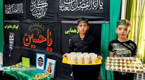 اعضای مراکز ابهر، قیدار، گرماب، ماهنشان مهمانان کوچک امام حسین(ع) شدند