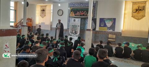 اعضای مراکز ابهر، قیدار، گرماب، ماهنشان مهمانان کوچک امام حسین(ع) شدند