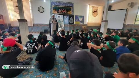 اعضای مراکز ابهر، قیدار، گرماب، ماهنشان مهمانان کوچک امام حسین(ع) شدند