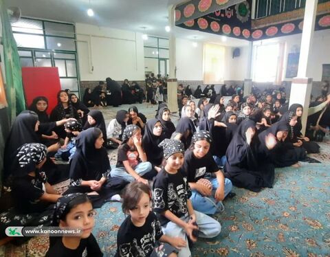 اعضای مراکز ابهر، قیدار، گرماب، ماهنشان مهمانان کوچک امام حسین(ع) شدند