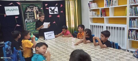 اعضای مراکز ابهر، قیدار، گرماب، ماهنشان مهمانان کوچک امام حسین(ع) شدند