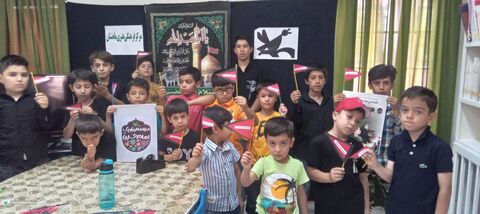 اعضای مراکز ابهر، قیدار، گرماب، ماهنشان مهمانان کوچک امام حسین(ع) شدند
