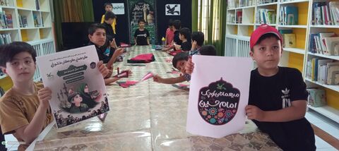 اعضای مراکز ابهر، قیدار، گرماب، ماهنشان مهمانان کوچک امام حسین(ع) شدند