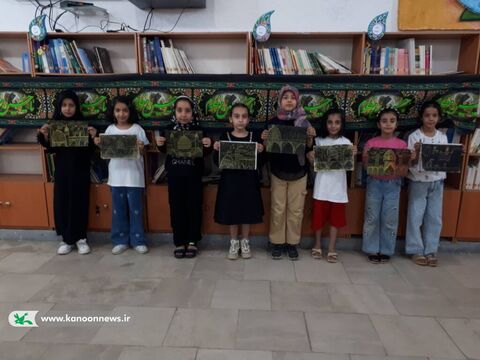 گردهمایی کودکان عاشورایی در مراکز فرهنگی هنری کانون پرورش فکری کهگیلویه و بویراحمد