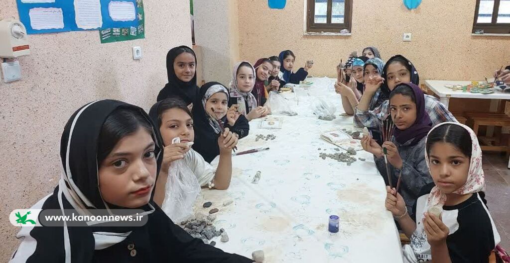 آشنایی اعضای کانون رامیان با علم زمینشناسی