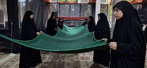 مراسم عزاداری جوان رعنای حسین و شهدای جوان شهر شیراز