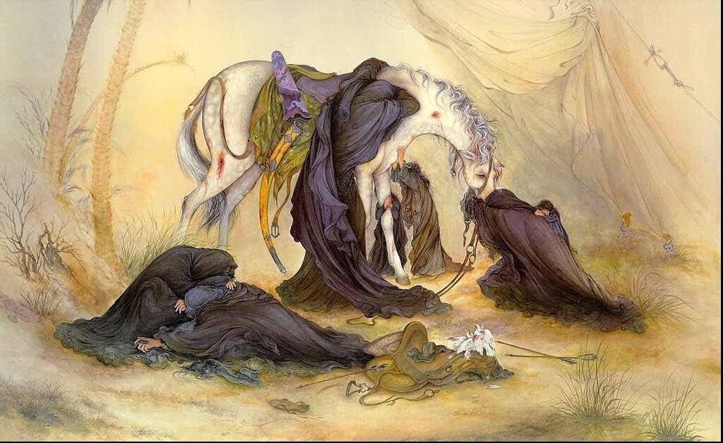 روز عاشورا به قلم عضو نوجوان کانون کرمانشاه