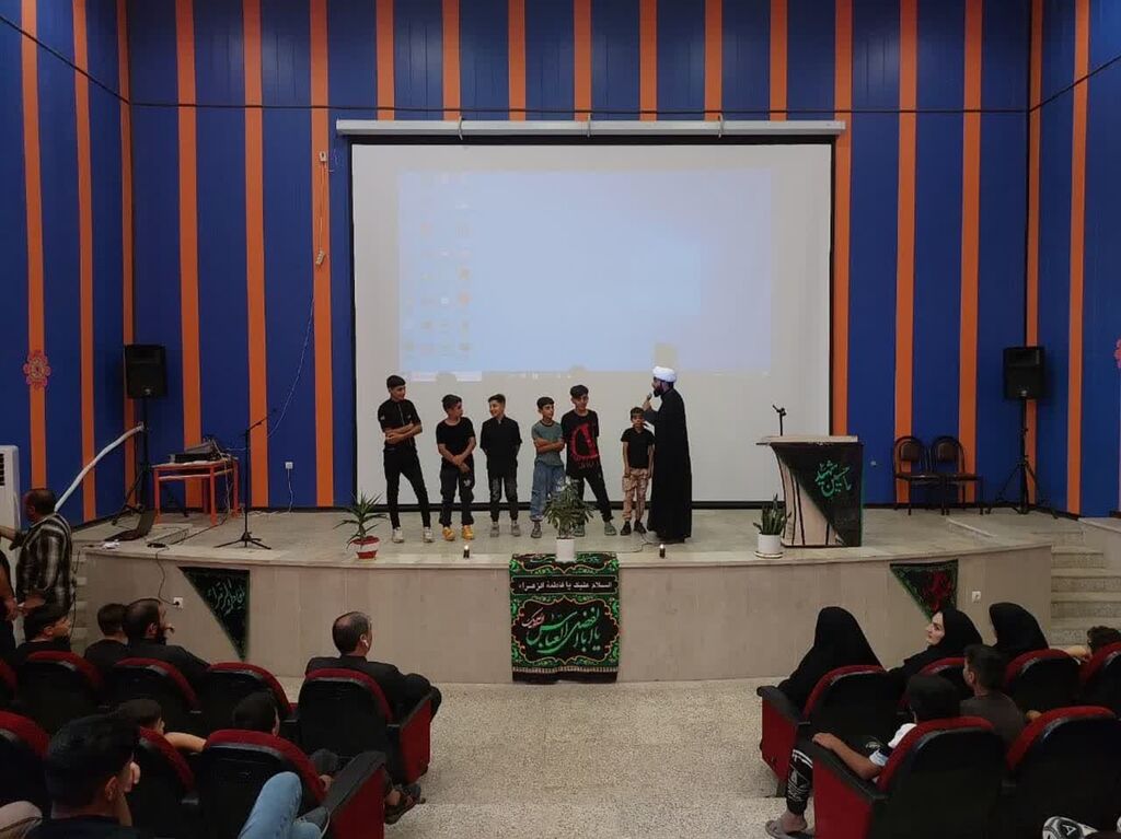مراسم عزاداری سیدالشهدا در مرکز ۱۱ کرمانشاه