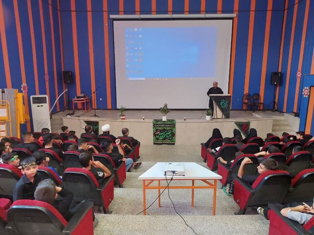 مراسم عزاداری سیدالشهدا در مرکز ۱۱ کرمانشاه