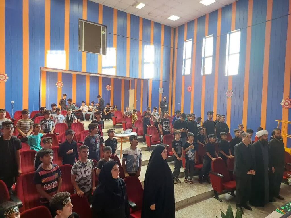 عزاداری مرکز ۱۱ مراسم عزاداری سیدالشهدا در مرکز ۱۱ کرمانشاه