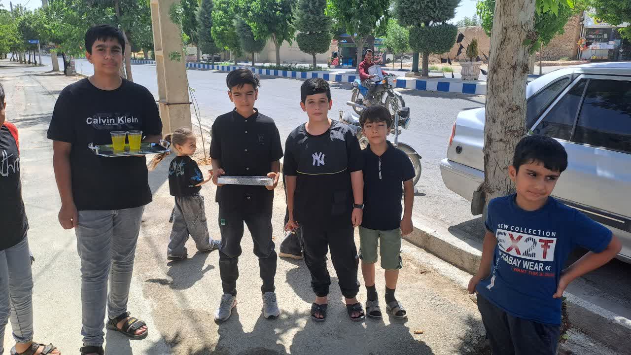 گردهمایی کودکان عاشورایی درکانون شهر قورچی باشی