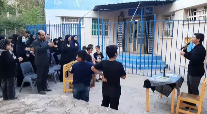 گردهمایی کودکان عاشورایی در مرکز فرهنگی هنری شماره ۲ اراک