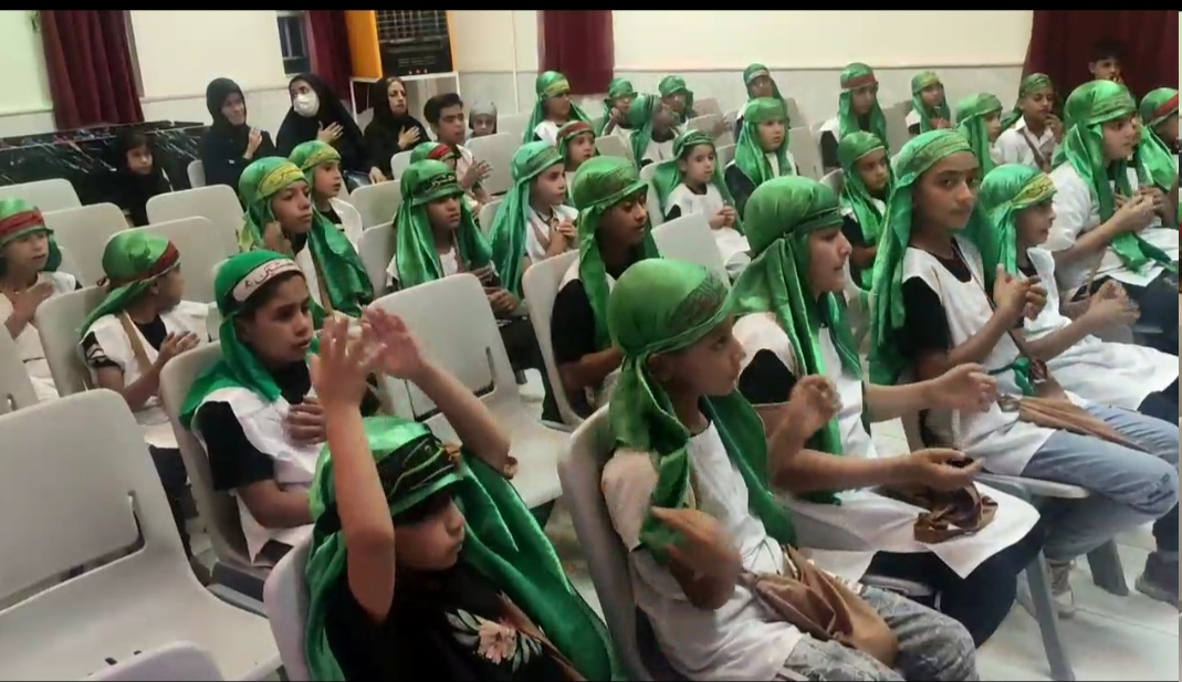 گردهمایی کودکان عاشورایی در کانون رباط مراد