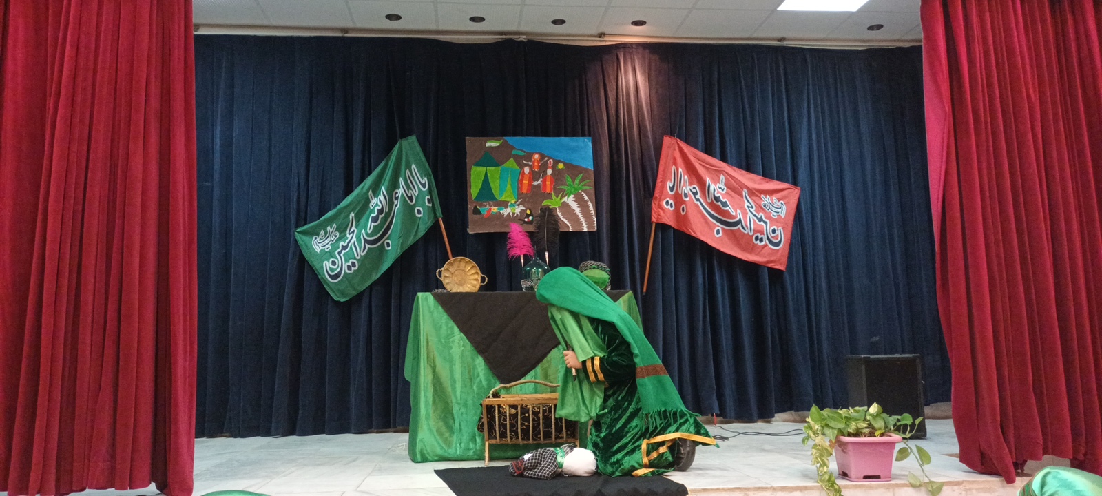 گردهمایی کودکان عاشورایی در کانون رباط مراد