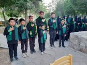 گردهمایی کودکان عاشورایی در مرکز فرهنگی هنری شماره ۲ اراک